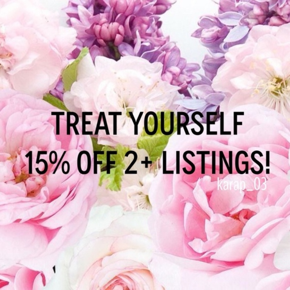 15% off 2 or more!!!!